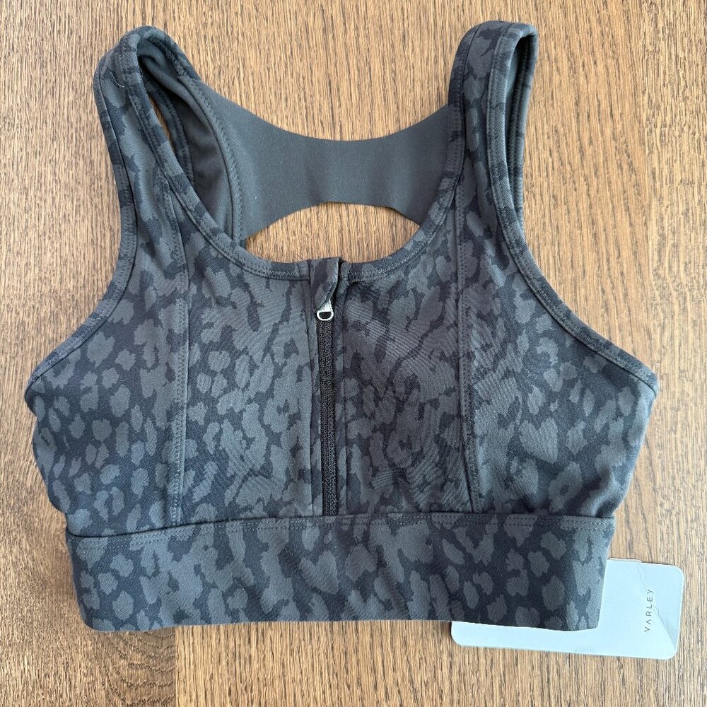 Varley women's xs zip sports bra NWT
